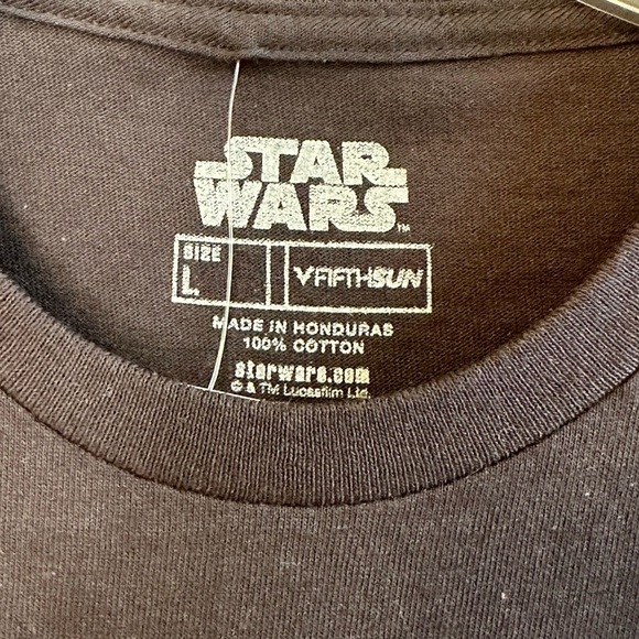 Star Wars Vintage Graphic “The Force Awakens” Black Tee in Sz. L -NWT - Picture 2 of 8